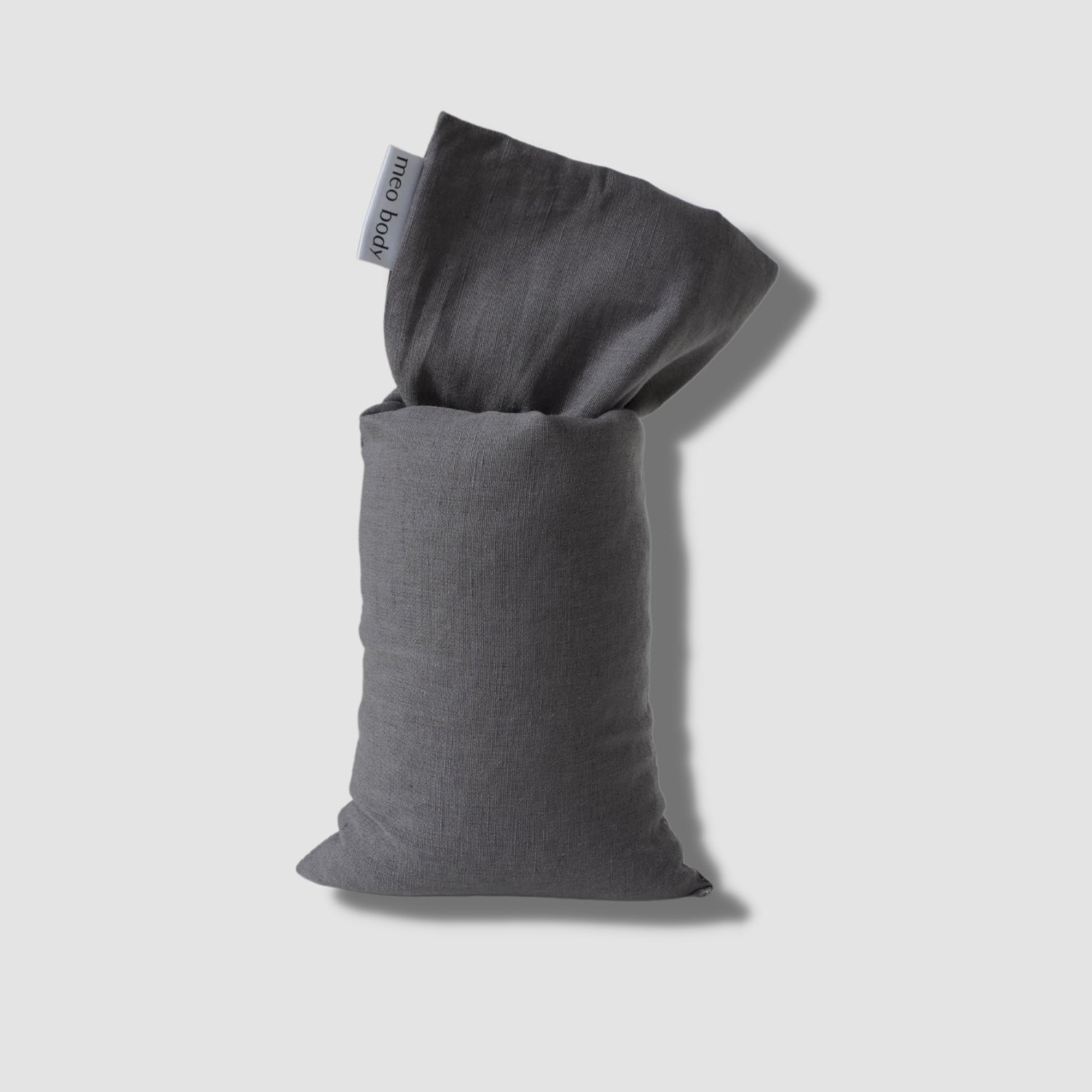 Hand-crafted Wheat Heat Pack, 'Grey' design - Meo Body